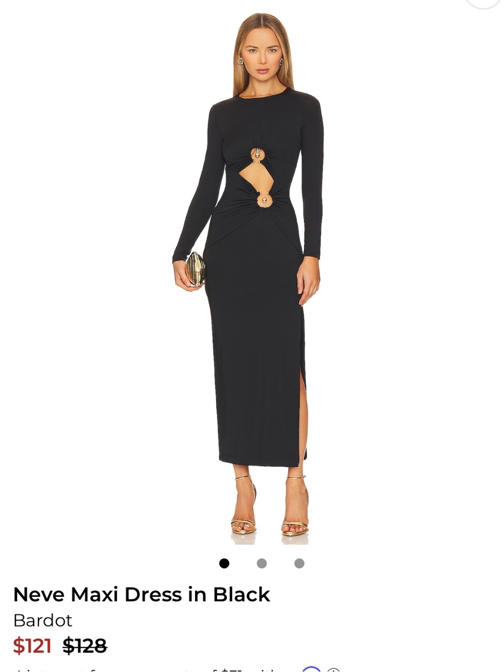 Bardot Neve Maxi Dress from Revolve